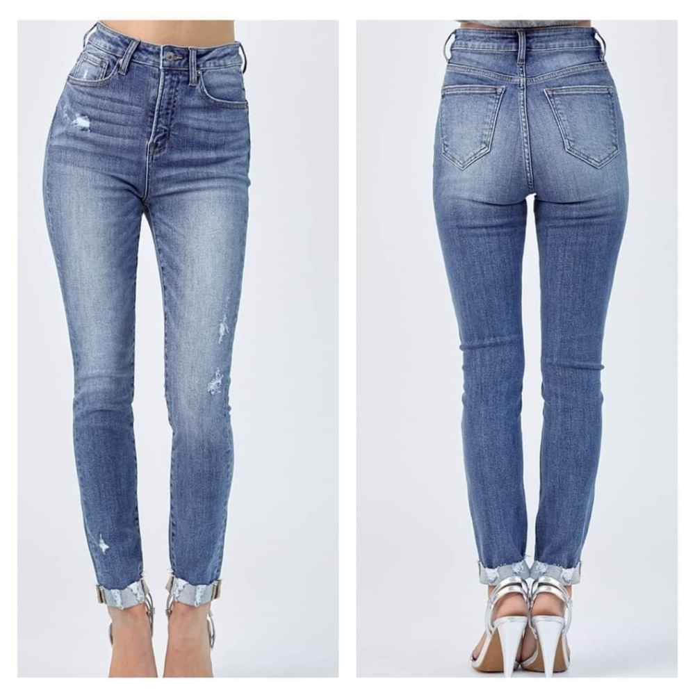 New Risen High Rise Skinny Jeans